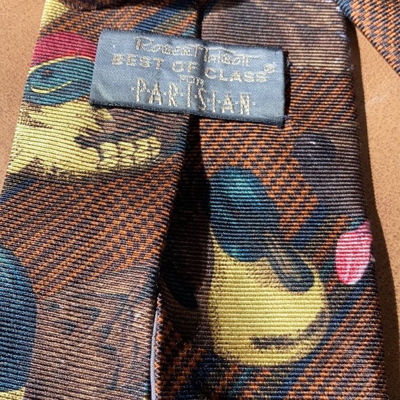 Robert talbott Labrador retriever ducks heavy madder Italian silk tie. - Picture 7 of 9